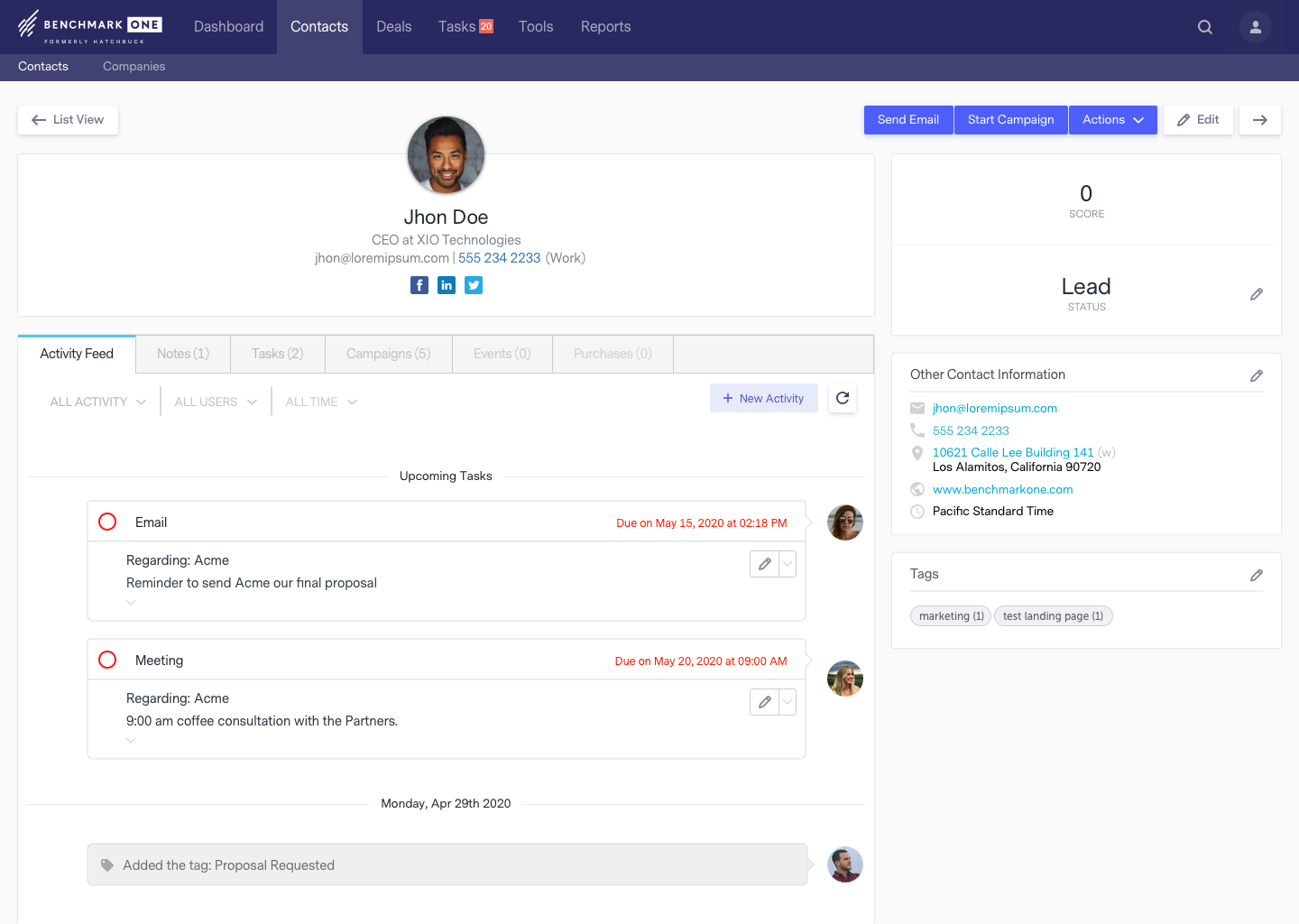 BenchmarkONE screenshot 3