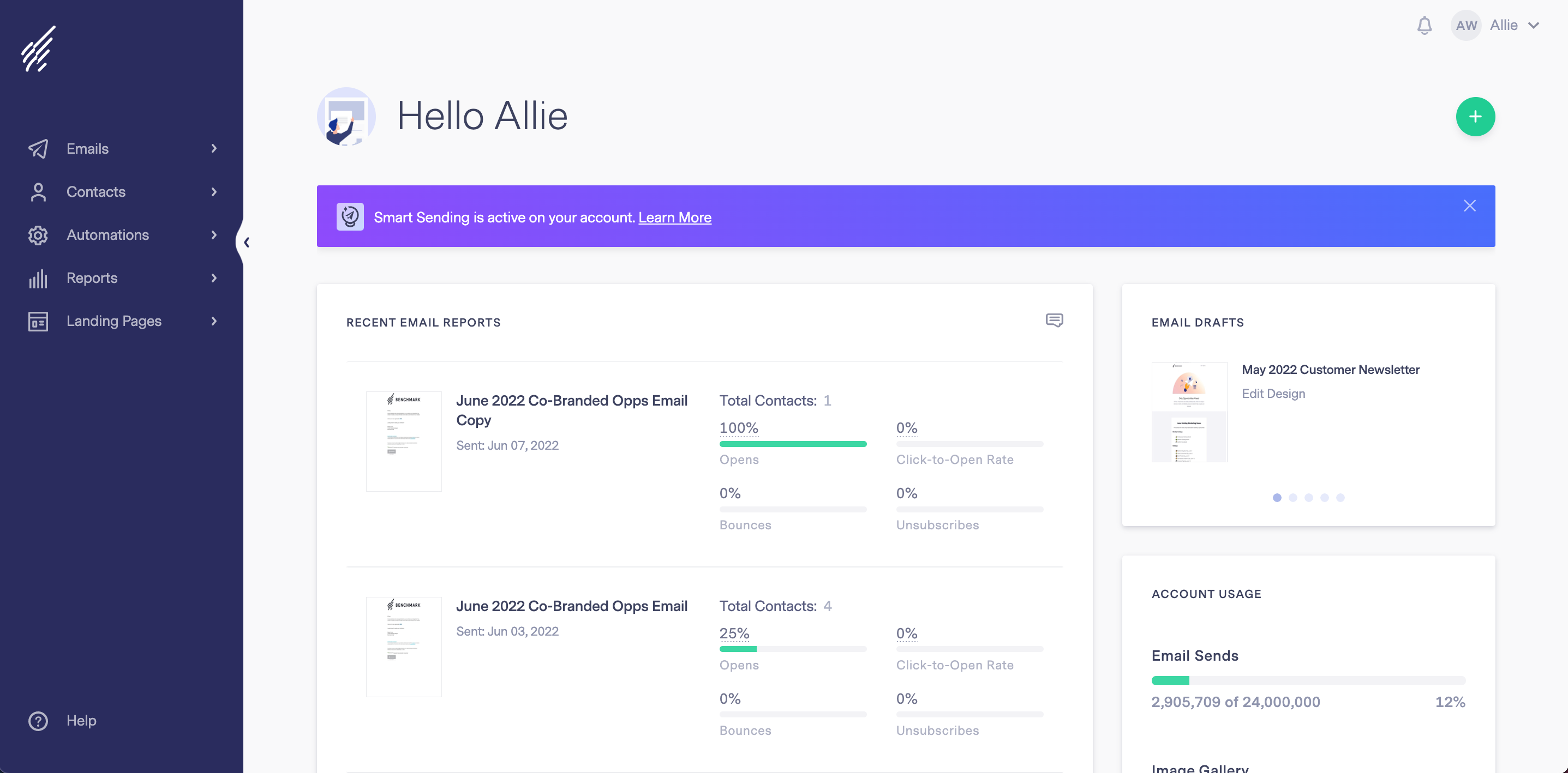 Benchmark Email screenshot 3