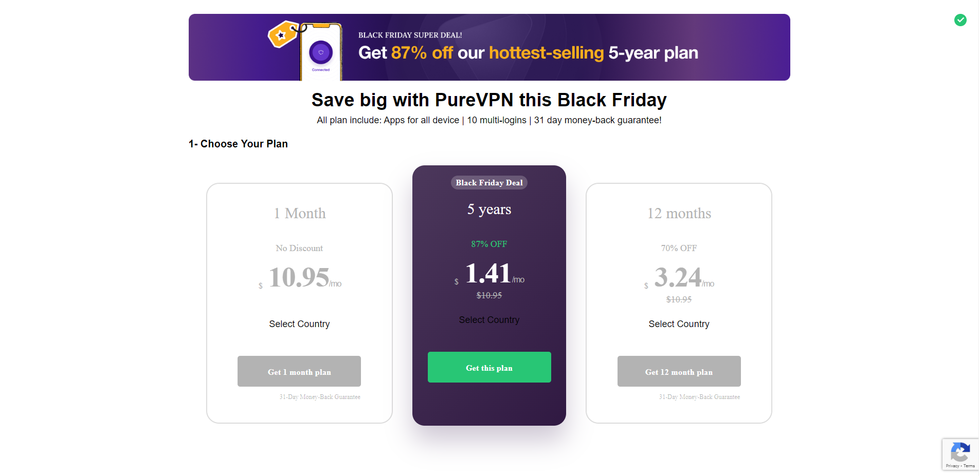 PureVPN screenshot 4
