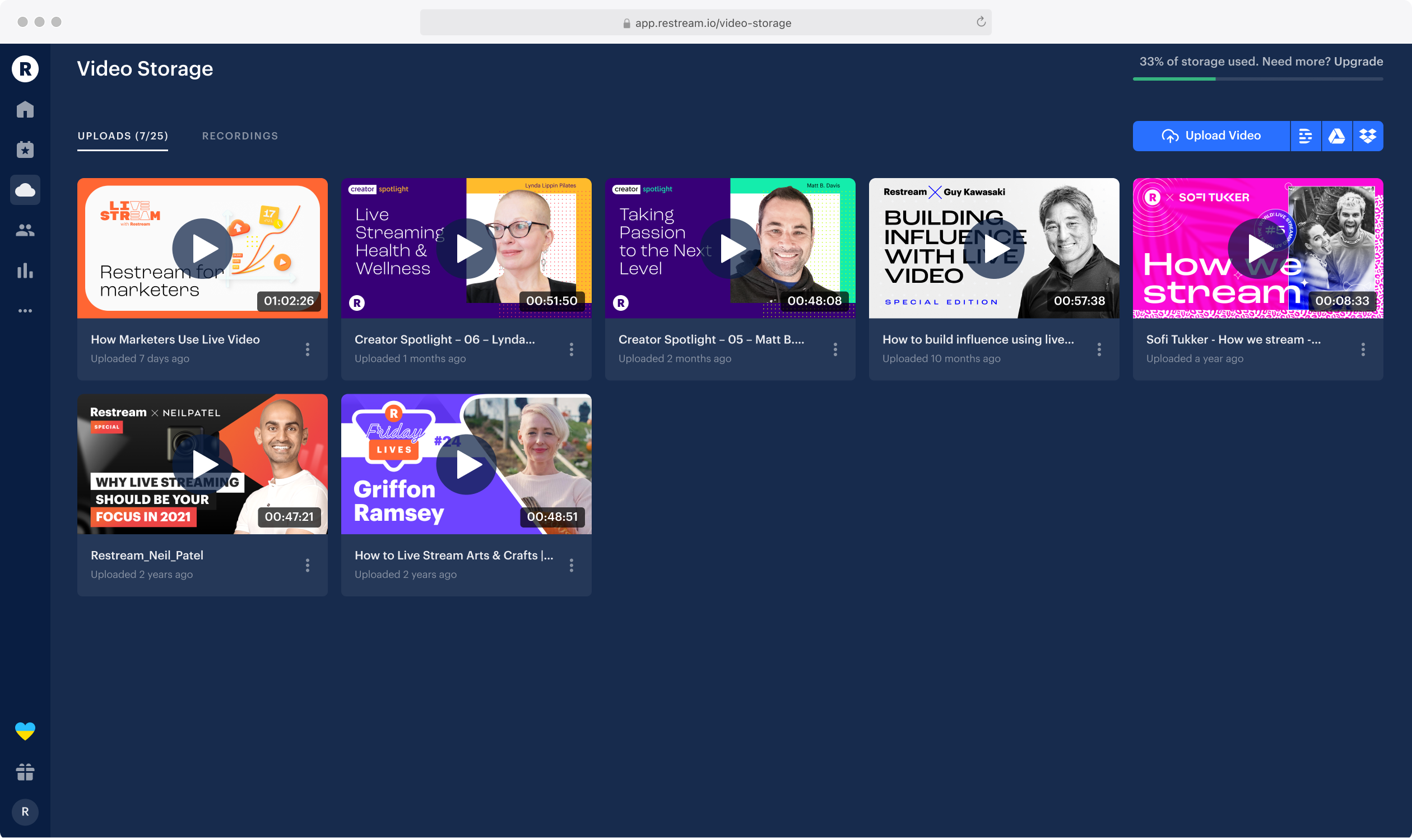 Restream screenshot 4