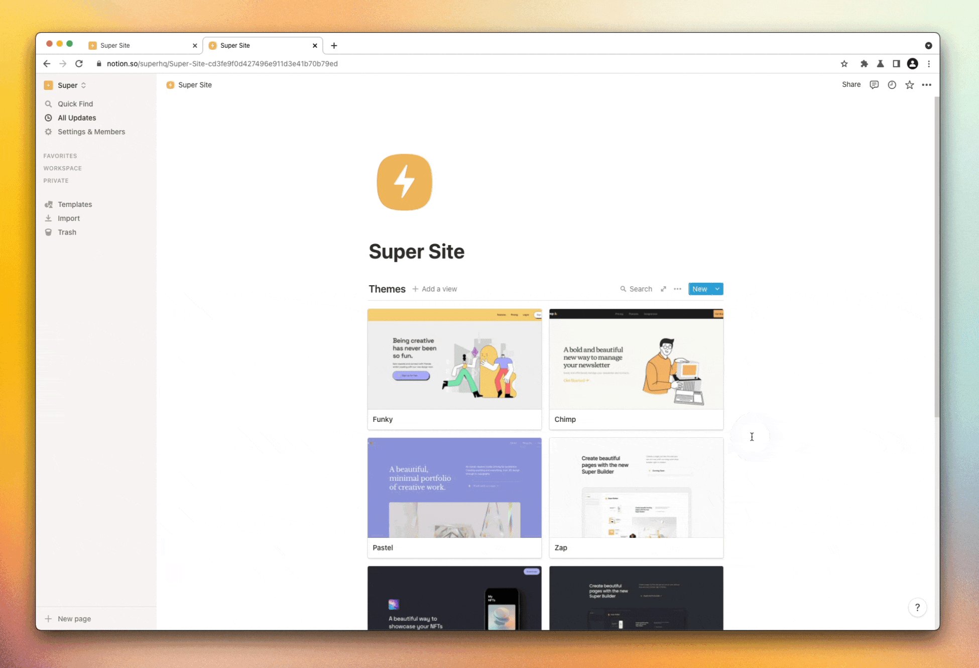 Super.so screenshot 4