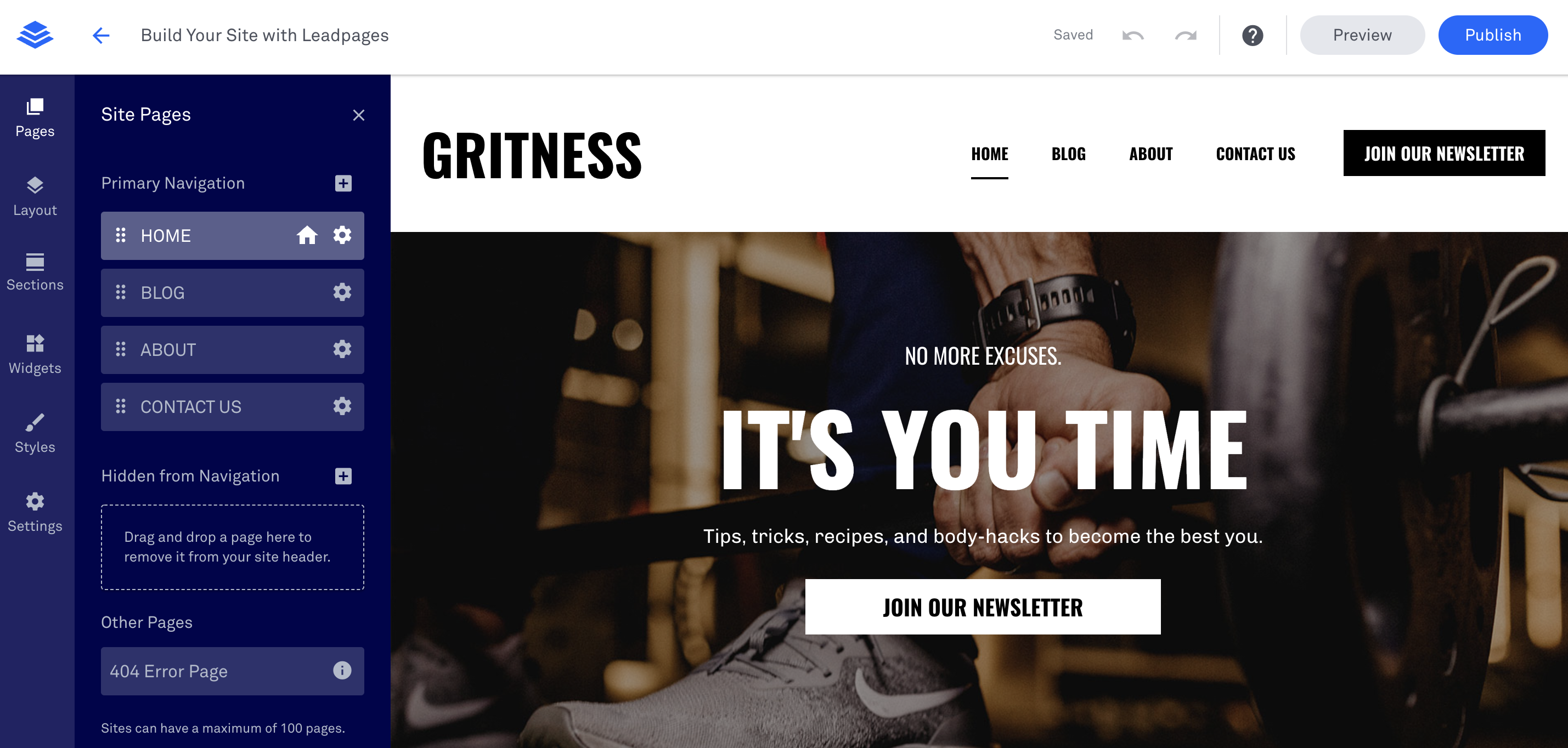 Leadpages screenshot 3