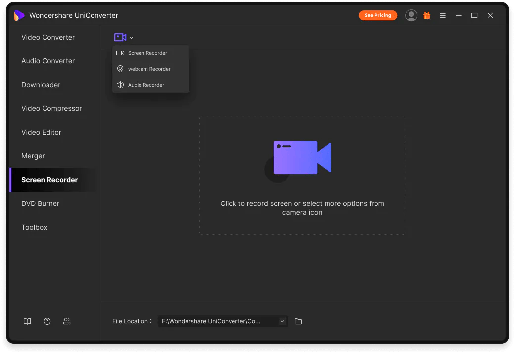 Wondershare Uniconverter screenshot 3